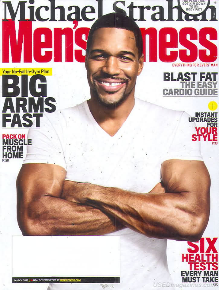 Men's Fitness March 2013 magazine back issue Men's Fitness magizine back copy Men's Fitness March 2013  Mens Magazine Back Issue Published by American Media. How the Best Man Wins. Blast Fat The Easy Cardio Guide.