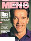 Men's Fitness August 1991 magazine back issue cover image