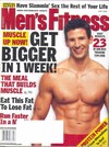 Men's Fitness May 2001 magazine back issue cover image