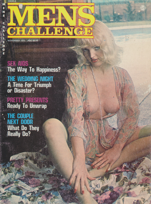Men's Challenge November 1975 magazine back issue Men's Challenge magizine back copy 
