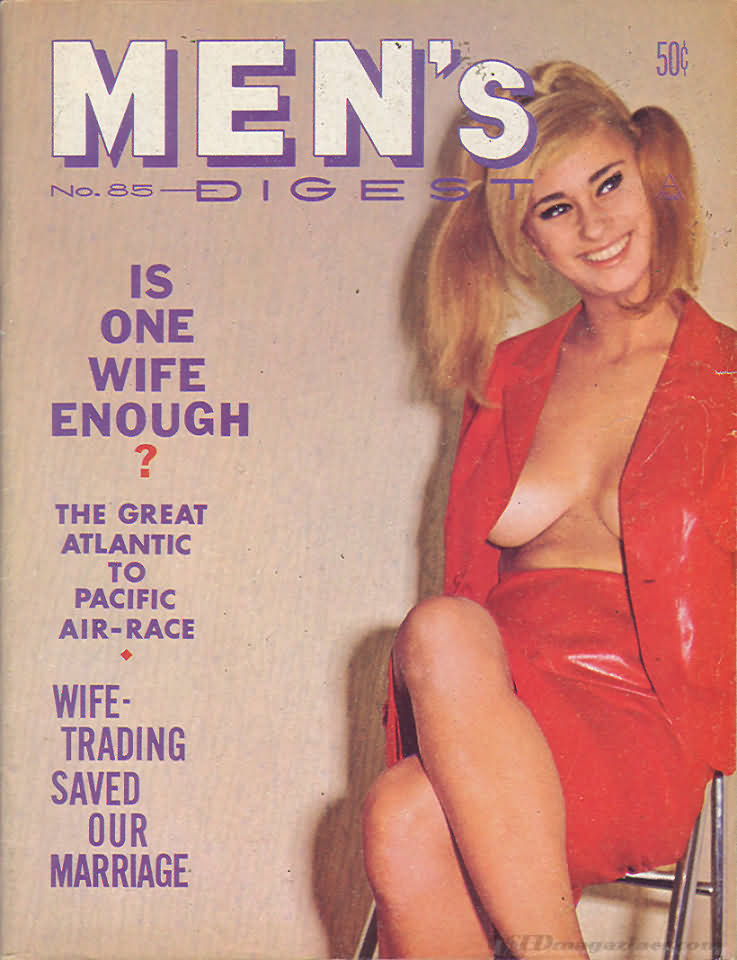 Men's Digest # 85 magazine back issue Men's Digest magizine back copy 