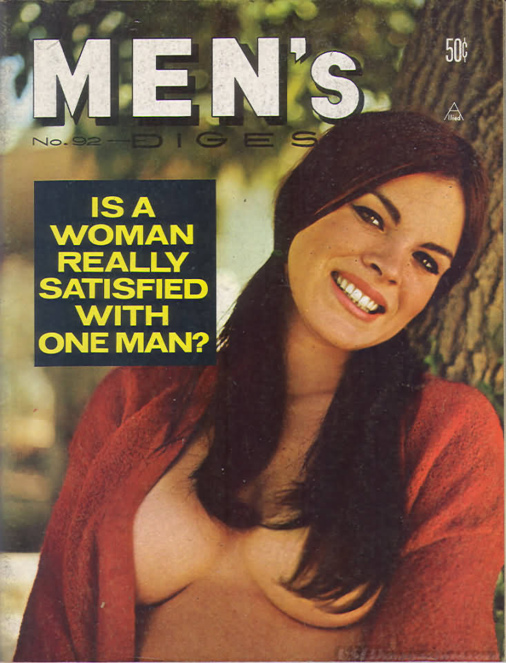 Men's Digest # 92 magazine back issue Men's Digest magizine back copy 