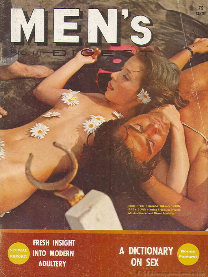 Men's Digest # 111 magazine back issue Men's Digest magizine back copy 