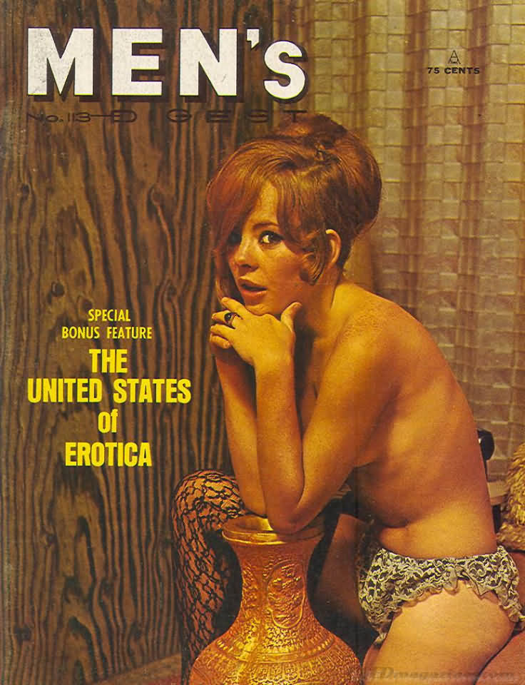 Men's Digest # 113 magazine back issue Men's Digest magizine back copy 