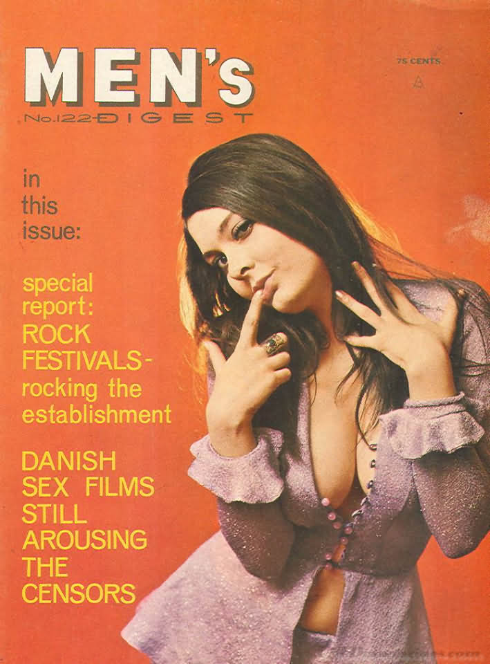 Men's Digest # 122 magazine back issue Men's Digest magizine back copy 