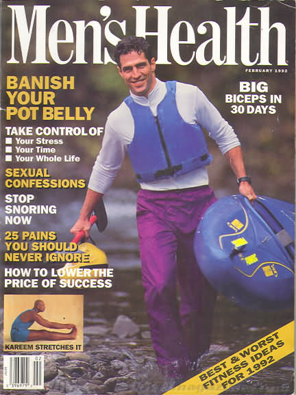 Men's Health February 1992 magazine back issue Men's Health magizine back copy Men's Health February 1992 Mens Health & Fitness Magazine Back Issue Published by Hearst Publishing in New York, USA. Banish Your Pot Belly.