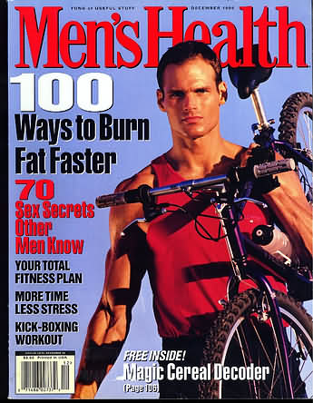 Men's Health December 1995 magazine back issue Men's Health magizine back copy Men's Health December 1995 Mens Health & Fitness Magazine Back Issue Published by Hearst Publishing in New York, USA. 100 Ways To Burn Fat Faster.