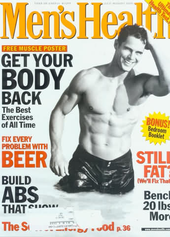 Men's Health July/August 2000 magazine back issue Men's Health magizine back copy Men's Health July/August 2000 Mens Health & Fitness Magazine Back Issue Published by Hearst Publishing in New York, USA. Free Muscle Poster Get Your Body Back .