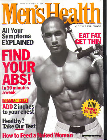 Men's Health October 2000 magazine back issue Men's Health magizine back copy Men's Health October 2000 Mens Health & Fitness Magazine Back Issue Published by Hearst Publishing in New York, USA. All Your Symptoms Explained.