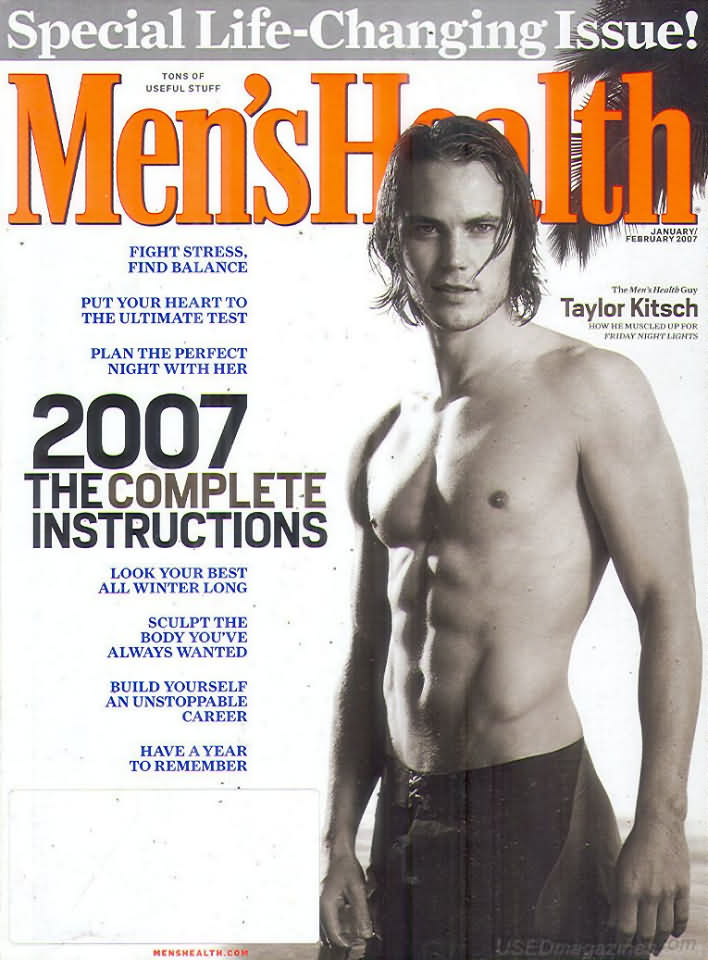 Men's Health January/February 2007 magazine back issue Men's Health magizine back copy Men's Health January/February 2007 Mens Health & Fitness Magazine Back Issue Published by Hearst Publishing in New York, USA. Fight Stress, Find Balance.