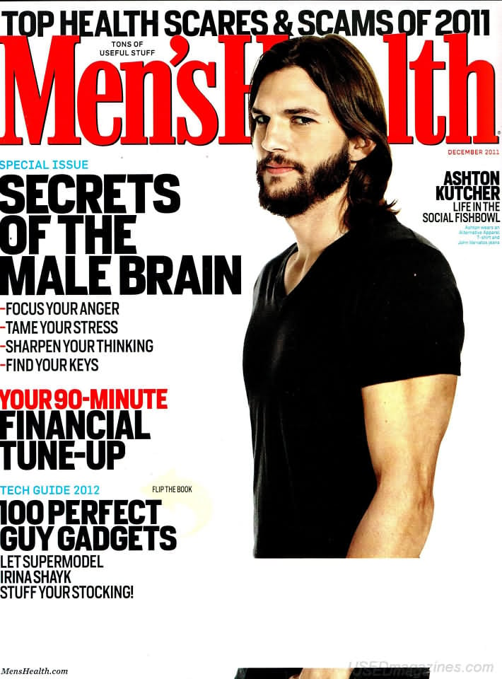 Men's Health December 2011 magazine back issue Men's Health magizine back copy Men's Health December 2011 Mens Health & Fitness Magazine Back Issue Published by Hearst Publishing in New York, USA. Special Issue Secrets Of The Male Brain.