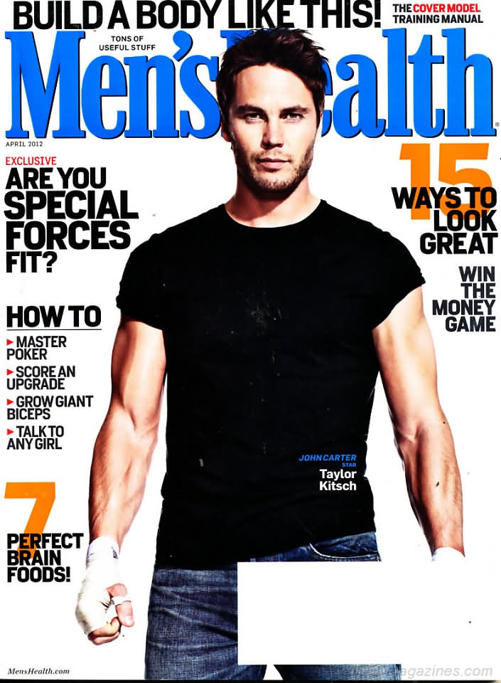 Men's Health April 2012 magazine back issue Men's Health magizine back copy Men's Health April 2012 Mens Health & Fitness Magazine Back Issue Published by Hearst Publishing in New York, USA. Exclusive Are You Special Forces Fit?.