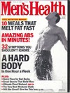 Men's Health May 2001 magazine back issue cover image