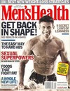 Men's Health February 2003 magazine back issue cover image