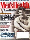 Men's Health March 2003 magazine back issue cover image