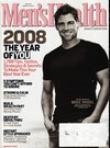 Men's Health January/February 2008 magazine back issue