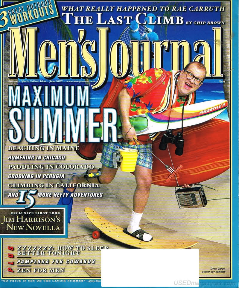 Men's Journal June 2000 magazine back issue Men's Journal magizine back copy Men's Journal June 2000 Mens Lifestyle Outdoor Living Magazine Back Issue Published by American Media Publishing Group. What Really Happened To Rae Carruth.