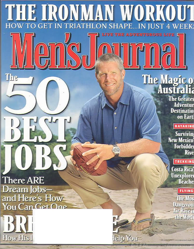 Men's Journal October 2005 magazine back issue Men's Journal magizine back copy Men's Journal October 2005 Mens Lifestyle Outdoor Living Magazine Back Issue Published by American Media Publishing Group. The IronMan Workout.