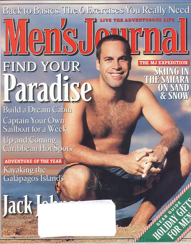 Men's Journal January 2006 magazine back issue Men's Journal magizine back copy Men's Journal January 2006 Mens Lifestyle Outdoor Living Magazine Back Issue Published by American Media Publishing Group. Skiing In Thee  Sahara On Sand & Snow.