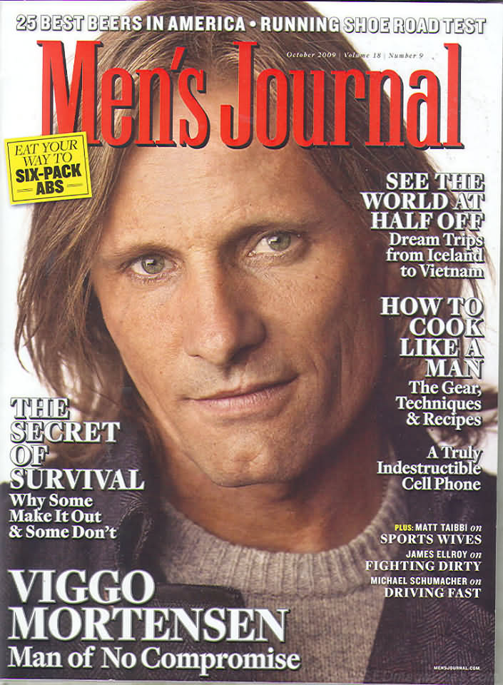 Men's Journal October 2009 magazine back issue Men's Journal magizine back copy Men's Journal October 2009 Mens Lifestyle Outdoor Living Magazine Back Issue Published by American Media Publishing Group. See The World At Half Off Dream Trips From Iceland To Vietnam.
