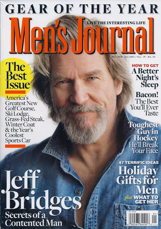 Men's Journal December 2010 magazine back issue Men's Journal magizine back copy Men's Journal December 2010 Mens Lifestyle Outdoor Living Magazine Back Issue Published by American Media Publishing Group. How To Get A Better Night's Sleep.