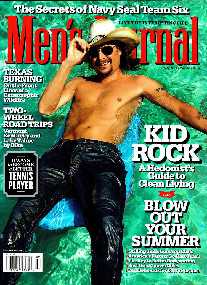 Men's Journal July 2011 magazine back issue Men's Journal magizine back copy Men's Journal July 2011 Mens Lifestyle Outdoor Living Magazine Back Issue Published by American Media Publishing Group. Texas Burning On The Front Lines Of A Catastrophic Wildfire.