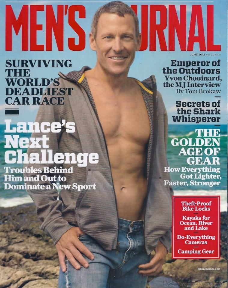 Men's Journal June 2012 magazine back issue Men's Journal magizine back copy Men's Journal June 2012 Mens Lifestyle Outdoor Living Magazine Back Issue Published by American Media Publishing Group. Surviving The World's Deadliest Car Race.