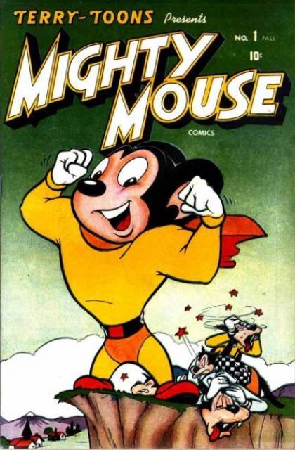 Mighty Mouse Comic Book Back Issues by A1 Comix