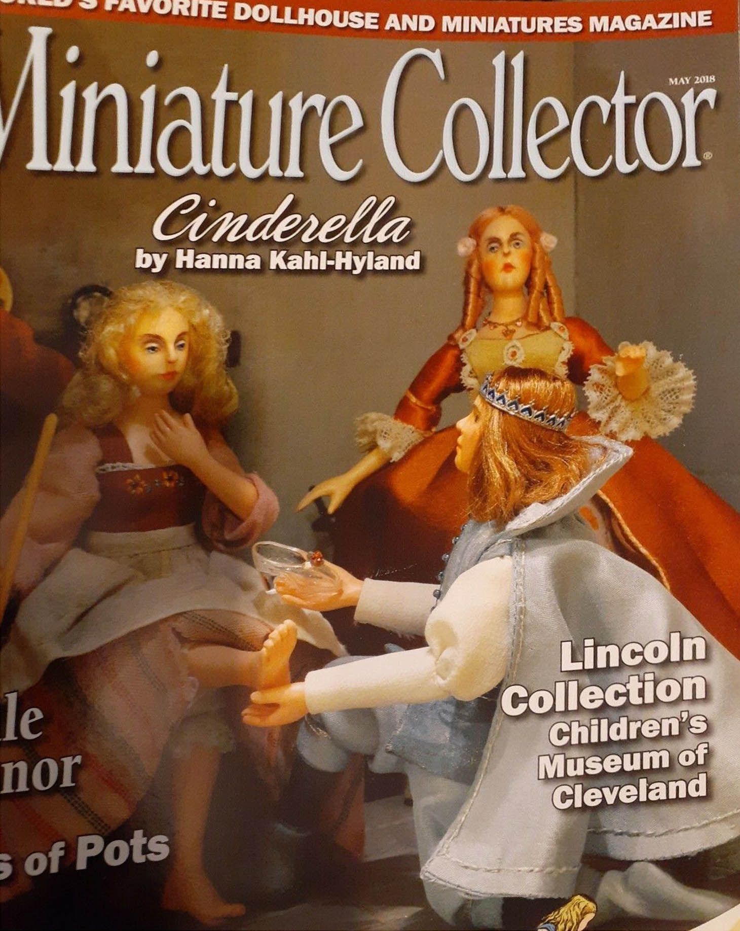 Miniature Collector May 2018 magazine back issue Miniature Collector magizine back copy 