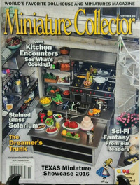 Miniature Collector November 2016 magazine back issue cover image