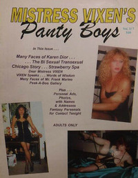 Mistress Vixen's Panty Boys Vol. 1 # 7 magazine back issue