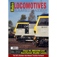Modern Locomotives Illustrated # 213, June/July 2015 magazine back issue
