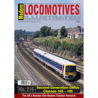 Modern Locomotives Illustrated # 216, December/January 2015 magazine back issue