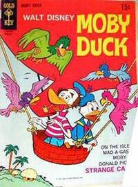 Moby magazine cover appearance Moby Duck # 8, January 1970