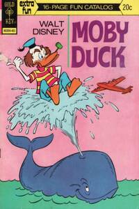 Moby magazine cover appearance Moby Duck # 12, January 1974