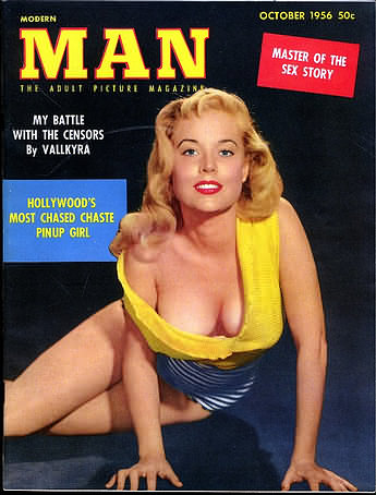 Modern Man October 1956 magazine back issue Modern Man magizine back copy Modern Man October 1956 Adult Mens Softcore Porn Magazine Back Issue Published by Publishers Development Corp. Master Of The Sex Story.