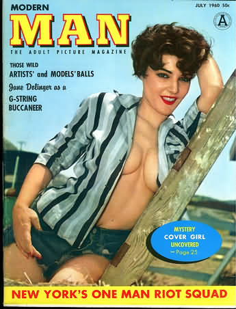 Modern Man July 1960 magazine back issue Modern Man magizine back copy Modern Man July 1960 Adult Mens Softcore Porn Magazine Back Issue Published by Publishers Development Corp. Those Wild Artists And Models Balls.