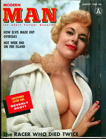 Modern Man August 1960 magazine back issue Modern Man magizine back copy Modern Man August 1960 Adult Mens Softcore Porn Magazine Back Issue Published by Publishers Development Corp. How Elvis Made Out Overseas.