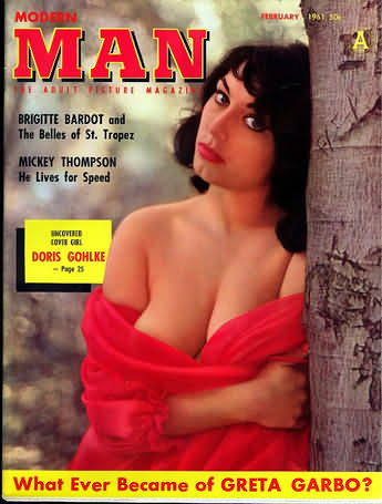 Modern Man February 1961 magazine back issue Modern Man magizine back copy Modern Man February 1961 Adult Mens Softcore Porn Magazine Back Issue Published by Publishers Development Corp. Brigitte Bardot And The Belles Of St. Tropez.