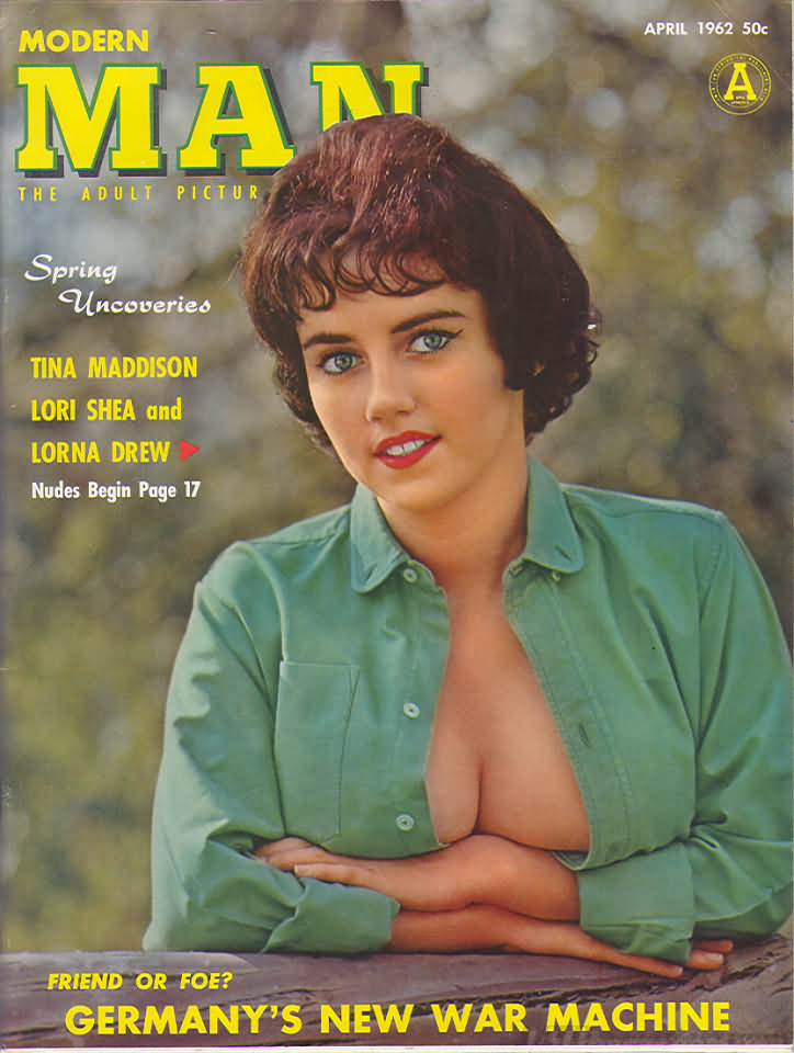 Modern Man April 1962 magazine back issue Modern Man magizine back copy Modern Man April 1962 Adult Mens Softcore Porn Magazine Back Issue Published by Publishers Development Corp. Spring Uncoveries.
