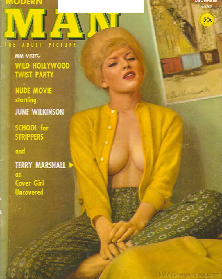Modern Man December 1962 magazine back issue Modern Man magizine back copy Modern Man December 1962 Adult Mens Softcore Porn Magazine Back Issue Published by Publishers Development Corp. MM Visits: Wild Hollywood Twist Party.