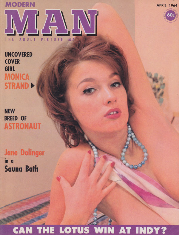 Modern Man April 1964 magazine back issue Modern Man magizine back copy modern man magazine 1964 back issues hot sexy 60s pinup erotica naughty nymphs all natural ladies xx