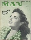 Modern Man January 1952 Magazine Back Copies Magizines Mags