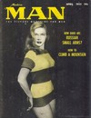 Modern Man April 1952 magazine back issue cover image