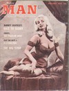 Modern Man January 1955 magazine back issue cover image