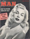 Modern Man June 1955 magazine back issue cover image