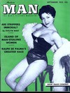 Modern Man September 1955 magazine back issue cover image