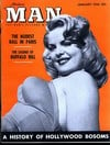 Anita Ekberg magazine pictorial Modern Man January 1956