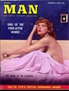 Modern Man August 1956 Magazine Back Copies Magizines Mags