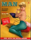 Modern Man August 1958 magazine back issue cover image